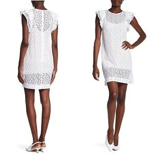 Club Monaco Nadeer Eyelet Dress